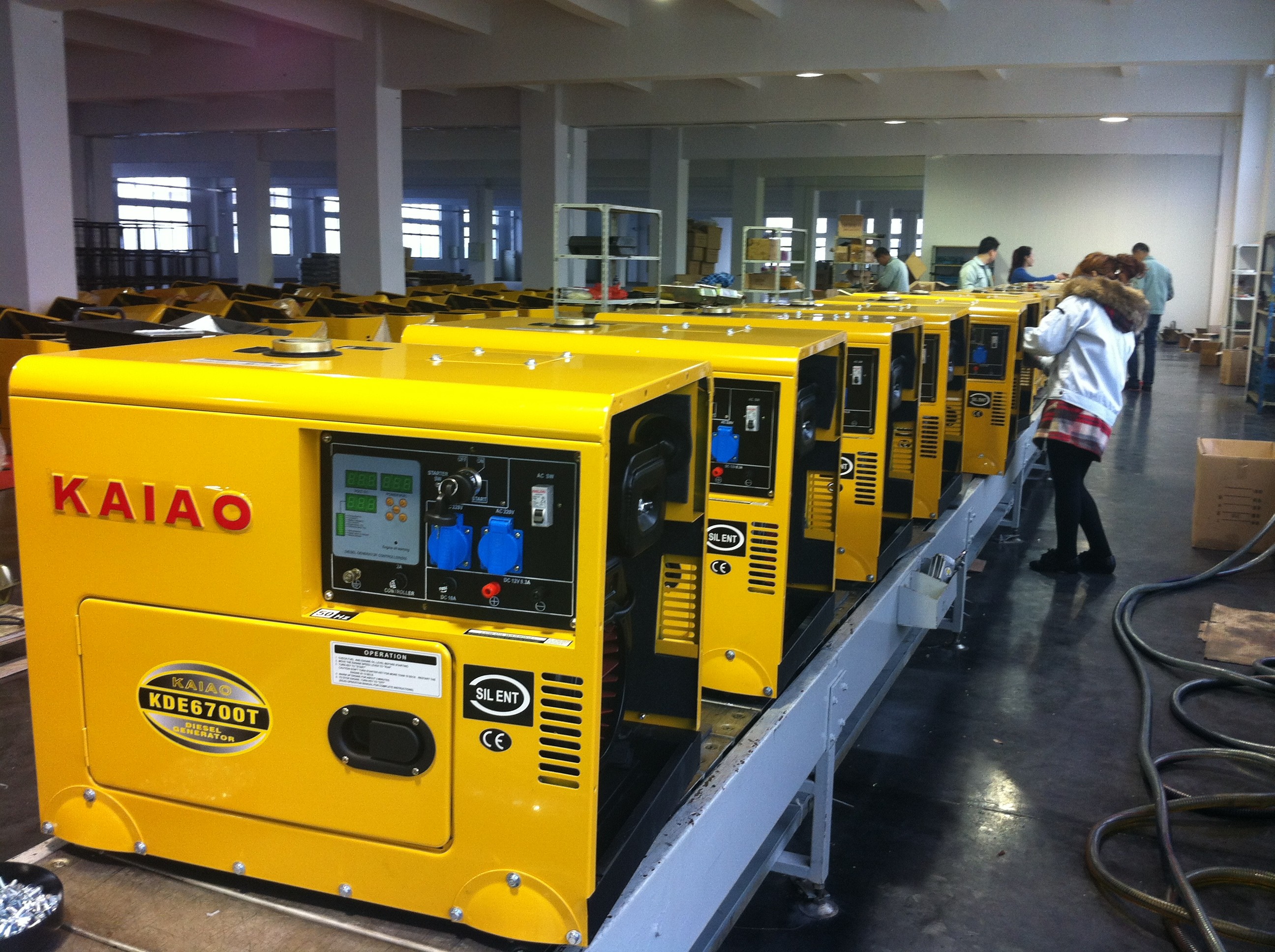 Wuxi Kaiao Power Machinery Co.,Ltd. dây chuyền sản xuất nhà máy