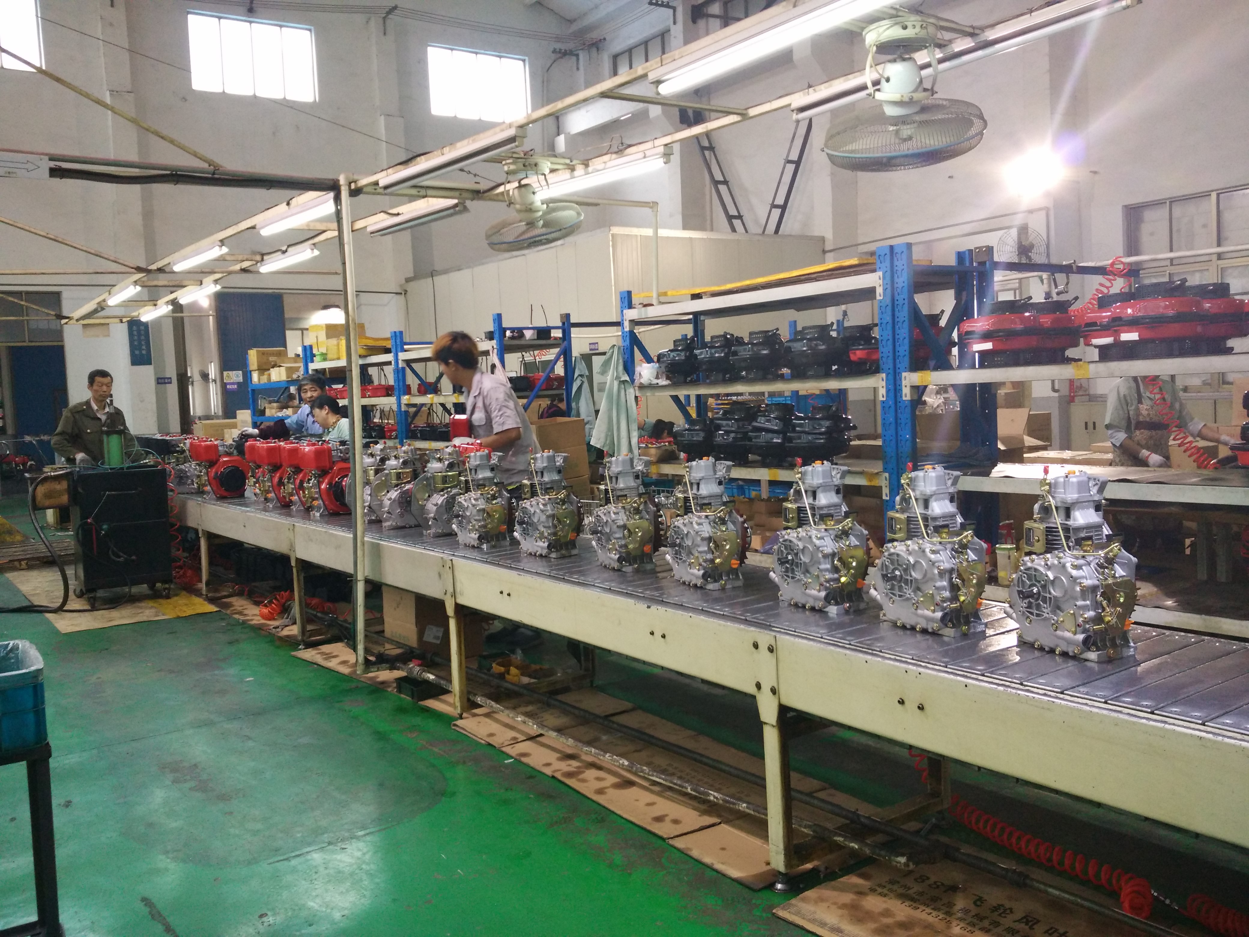 Wuxi Kaiao Power Machinery Co.,Ltd. dây chuyền sản xuất nhà máy