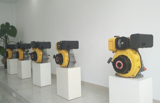Động cơ diesel dùng cho động cơ diesel đơn 8kw 1500rpm Cylinder đơn CE Chứng nhận ISO