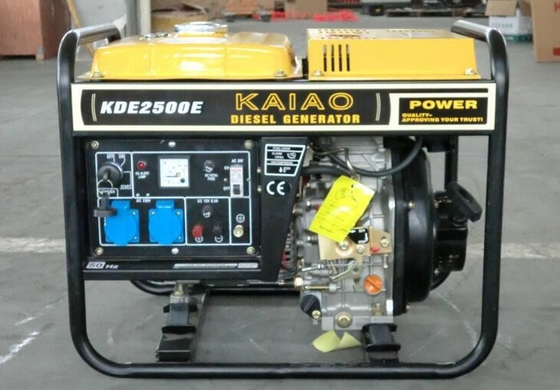 Máy phát điện chạy điện chạy điện 2KW, Máy phát điện Diesel Model Mở NO.KDE2500E