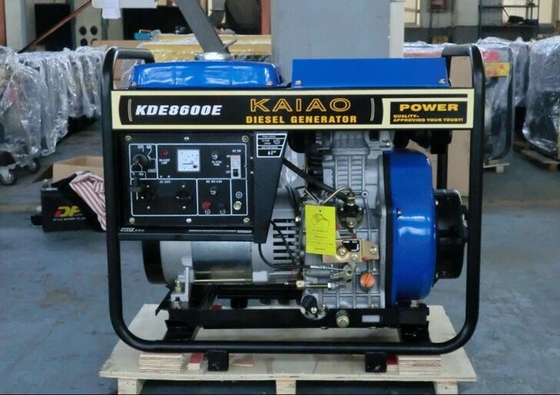 Thiết kế riêng 1 xi lanh 6kw Mở máy phát điện Diesel 3000 rpm Công suất nhiên liệu