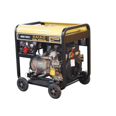 Máy phát điện Diesel chạy bằng điện 10000 Watt chuyên nghiệp kích thước 13.7A mở Khung Khung Mở CE Chứng nhận ISO