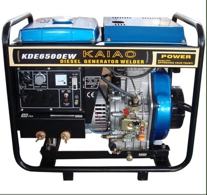 Mở Khung máy Diesel Welder Máy phát điện 50hz 200A 3000rmp Với Điện Starter