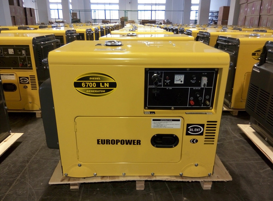 Đơn vị máy phát điện diesel âm thầm chuyên nghiệp 5KW cho trường học