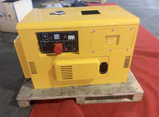 KDE12T 8KW máy phát điện diesel nhỏ, máy phát động cơ diesel với khởi động điện