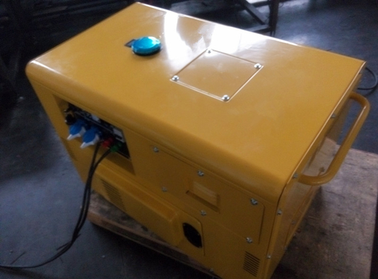 KDE12T 8KW máy phát điện diesel nhỏ, máy phát động cơ diesel với khởi động điện