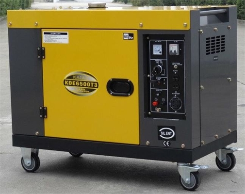 Máy phát điện diesel 3 pha 60hz xi lanh đơn 7kva