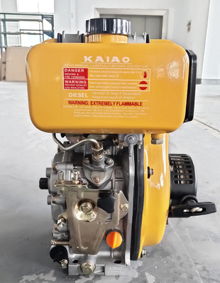 Động cơ diesel Kaiao 4hp Ka170f màu vàng