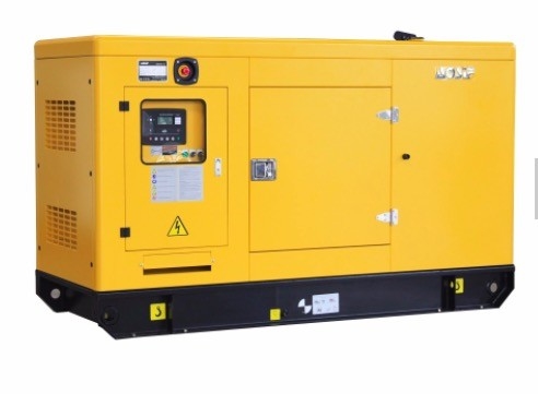 Máy phát điện diesel nhỏ 20kva màu vàng 230v