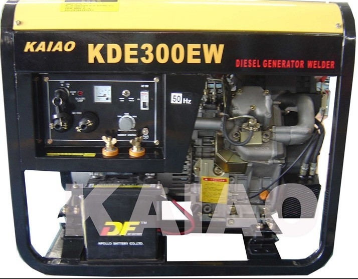 12.5L Tank nhiên liệu động cơ diesel Máy hàn 60hz 3.2kva CE Chứng nhận ISO
