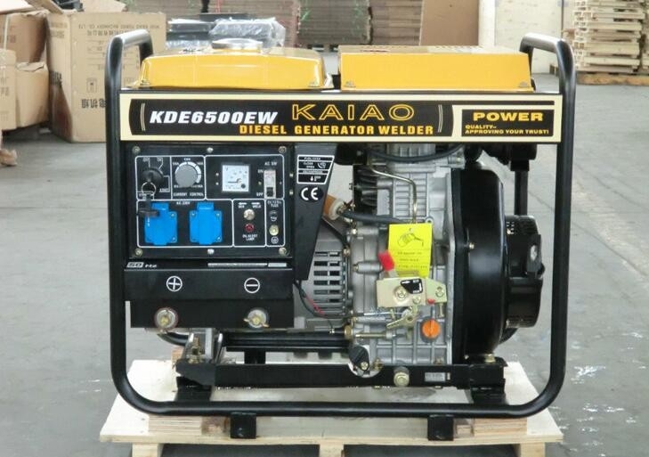 Máy phát điện Diesel diesel 2.2kva 3600rmp, Máy hàn Máy phát điện KDE6500EW