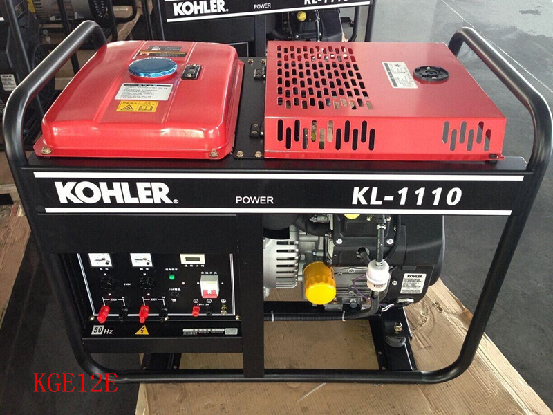 Khung mở 10KW Standby Gasoline Power Generator Với 2 xi lanh, 995*630*790mm